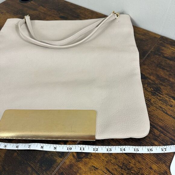 Jimmy‎ Choo Charlie Lambskin Tote Bag - Picture 10 of 14